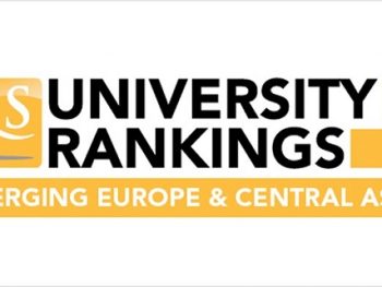 For the first time the university entered to the annual international ranking of higher education institutions QS EECA University Rankings-2022