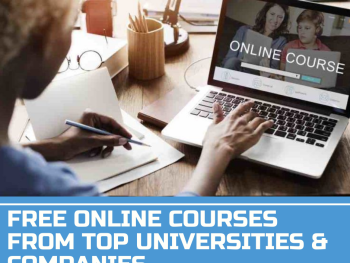 The free online courses for international students.