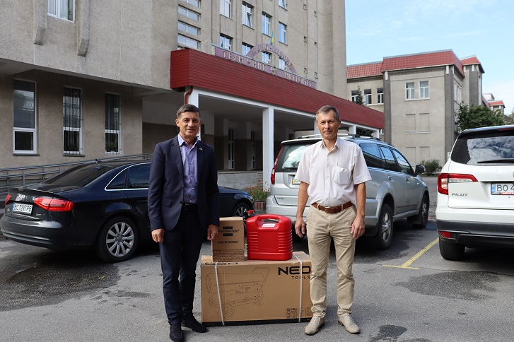 The Honorary Consul of Lithuania in Ternopil, Yaroslav Viznyak, visited TNTU