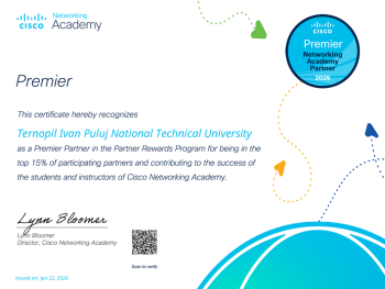 TNTU named Cisco Premier Networking Academy Partner 2026 for the 4th year running